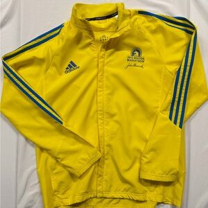 Adidas 2013 Boston Marathon Yellow Jacket men’s Medium